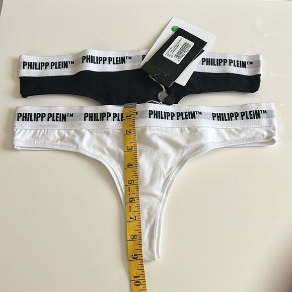 Philipp Plein Cotton Thongs 2 Pack - Picture 6 of 8